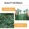 Artificial Ivy Privacy Fence Screen – 51.66 Sq Ft UV-Resistant Greenery Wall Panels, Customizable Indoor/Outdoor Decor for Balcony, Garden, Fence (Green Apple)
